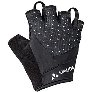 VAUDE Dames Advanced Gloves II sportieve fietshandschoenen, korte vingers, zwart, maat XXS (fabrieksmaat: 5)