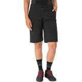 VAUDE Dames Ledro Shorts - Sportbroek - Zwart - Elastisch - Ademend - Sneldrogend