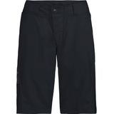 VAUDE Dames Ledro Shorts - Sportbroek - Zwart - Elastisch - Ademend - Sneldrogend
