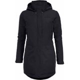 VAUDE Skomer Wollen Parka Dames, zwart Maat EU 36