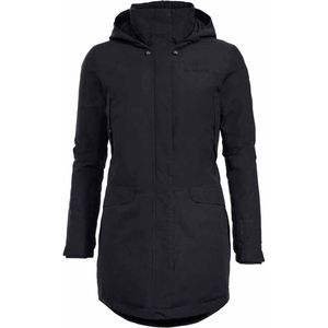 VAUDE Skomer Wollen Parka Dames, zwart Maat EU 36