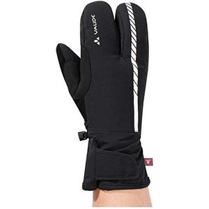 VAUDE Accessories Syberia III, 41657 Handschoenen met drie vingers, zwart, maat 8