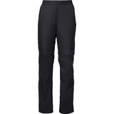VAUDE - Women's Drop Pants II - Regenbroek - Zwart - Waterdicht, Winddicht, Ademend