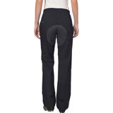 VAUDE - Women's Drop Pants II - Regenbroek - Zwart - Waterdicht, Winddicht, Ademend