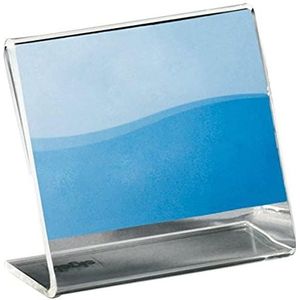 SIGEL PA105 prijsstandaard A9 dwars, 10 stuks, acryl 2 mm