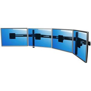 Dataflex 443 ViewMaster M3 monitorarm (draagkracht max. 4 x 12 kg, tot 61 cm (24 inch) beeldschermdiagonaal, VESA: MIS-D 75x75/100x100 mm compatibel) antraciet