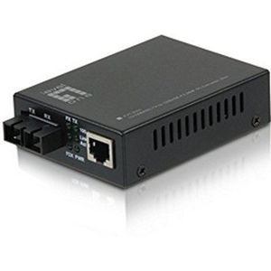 LevelOne FVT-2001 netwerk media converter 100 Mbit/s 1310 nm Multimode Zwart