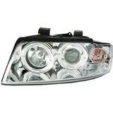Audi - Diederichs 1017480 - Koplampen Set - Chroom - Rond - Met Navigatielicht