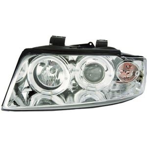 Audi - Diederichs 1017480 - Koplampen Set - Chroom - Rond - Met Navigatielicht