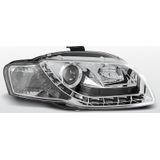 Audi - Diederichs 1017885 - Koplampen Set - Transparent - Chroom - Met Navigatielicht