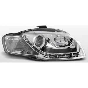 Audi - Diederichs 1017885 - Koplampen Set - Transparent - Chroom - Met Navigatielicht
