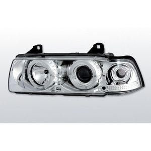Bmw - Diederichs 1213681 - Koplampen Set - Chroom - Voor Voertuigen Met Lichthoogteregeling