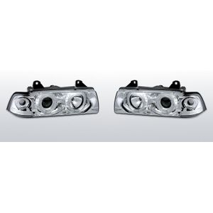 Bmw - Diederichs 1213881 - Koplampen Set - Chroom - Voor Voertuigen Met Lichthoogteregeling