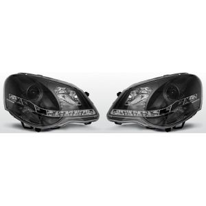 Volkswagen - Diederichs 2205885 - Koplampen Set - Zwart - Met Positielicht (LED)