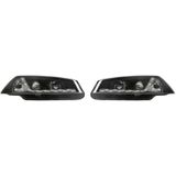 Renault - Diederichs 4464685 - Koplampen Set - Zwart - Met Navigatielicht