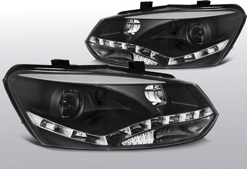 Volkswagen - Diederichs 2206685 - Koplampen Set - Zwart - Met Positielicht LED