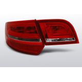 Audi - Set Achterlichten - Wit en Rood - LED - Depo / TYC
