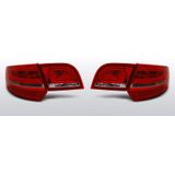Audi - Set Achterlichten - Wit en Rood - LED - Depo / TYC