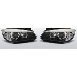 Koplampen Angel Eyes | BMW X1 E84 2009-2012 | zwart