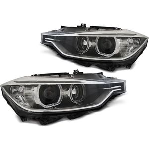 BMW - Koplamp-Set Halogeen/LED DRL - Passend Voor F30/F31 - E-gekeurd
