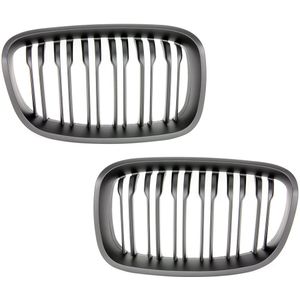 Diederichs - Radiateurgrille HD Tuning - Zwart - Set - Sport Performance