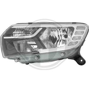 DIEDERICHS Koplampen DACIA 4456181 260603795R,260604218R,260605665R Koplamp