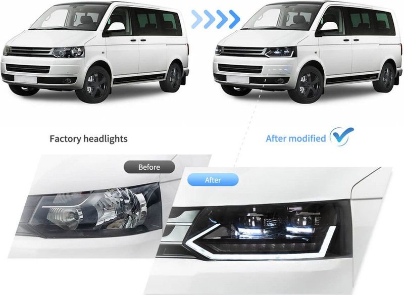 DIEDERICHS Koplampenset VW 2273986 7E1941017,7E1941017C,7E1941016 7E1941016C