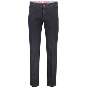 Meyer - Flatfront Jeans - Blauw - Katoen/Polyester/Elastaan