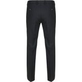 Meyer - Roma - Broek - Donkergrijs - Rood Folklore Dessin - 100% Wol