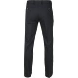 Meyer - Roma - Broek - Donkergrijs - Rood Folklore Dessin - 100% Wol