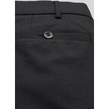 Meyer - Roma - Broek - Donkergrijs - Rood Folklore Dessin - 100% Wol