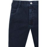 Meyer - Jeans Broek Diego - Donkerblauw - Katoen met Elastaan - Regular-fit