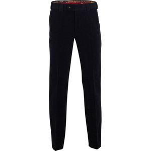 Meyer - Chino Roma Wol Corduroy Navy - Heren - Regular-fit