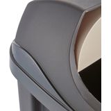 Roll Top Rasmus Vuilbak 39x30x68 - 50l Antraciet Keeeper 10455