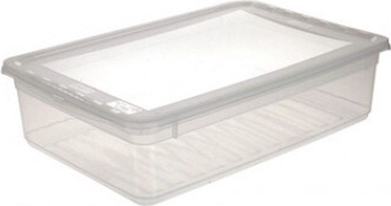 Keeeper Opbergdoos met Air Control-systee - 39 X 26,5 X 10 C - 8  - Be - Doorzichtig