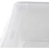 Keeeper - Bea - Opbergdozen - Doorzichtig - 3 Stuks