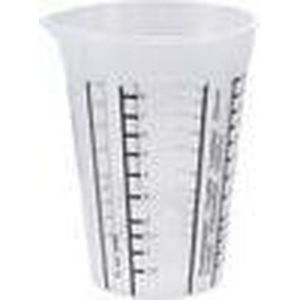Maatbeker 0,25 L Transparant Mario (zonder Handvat) Keeeper 10493