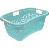 keeeper - Lasse - Wasmand - Lichtblauw - Kunststof - Inhoud 50 l