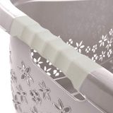 keeeper - Lasse - Wasmand - Grijs - Kunststof - Capaciteit 50 l