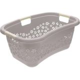 keeeper - Lasse - Wasmand - Grijs - Kunststof - Capaciteit 50 l
