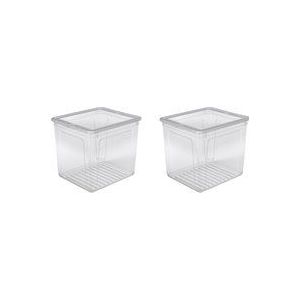 keeeper Organizer "bea", (Set, 2 St.), Aufbewahrungsbox, mit Air Control System