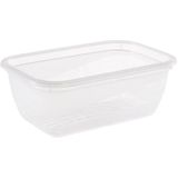 Keeeper Fredo Fresh - Vershouddoos / Vershouddozen - Transparent /blauw - Set van 5st.- 0.5 L