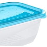 Keeeper Fredo Fresh - Vershouddoos / Vershouddozen - Transparent /blauw - Set van 5st.- 0.5 L