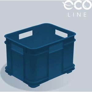 keeeper Opbergdoos met handgrepen, eurobox M, Procyclen, 16 l, Bruno Eco Line, Eco Blauw