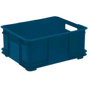 Eurobox L Opbergdoos, Eco Plastic (PP), 43 x 35 x 17,5 cm, 20 l, blauw