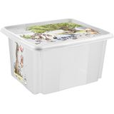 Keeeper - Winnie de Poeh - Opbergdoos - Naturel Transparant - 45 l