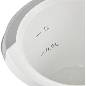 Keeeper Mengkom Anti-slip 1,5L Ø18x14cm Nordic Grey grijs Kunststof Keeeper Mengkommen