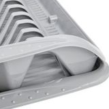 Afdruiprek - RVS - 2 Laags - Zwart