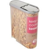 Keeeper - Strooibus - Grijs - Kunststof - 2600 ml