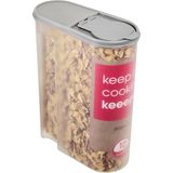 Keeeper - Strooibus - Transparant - Kunststof - Inhoud 5000 ml